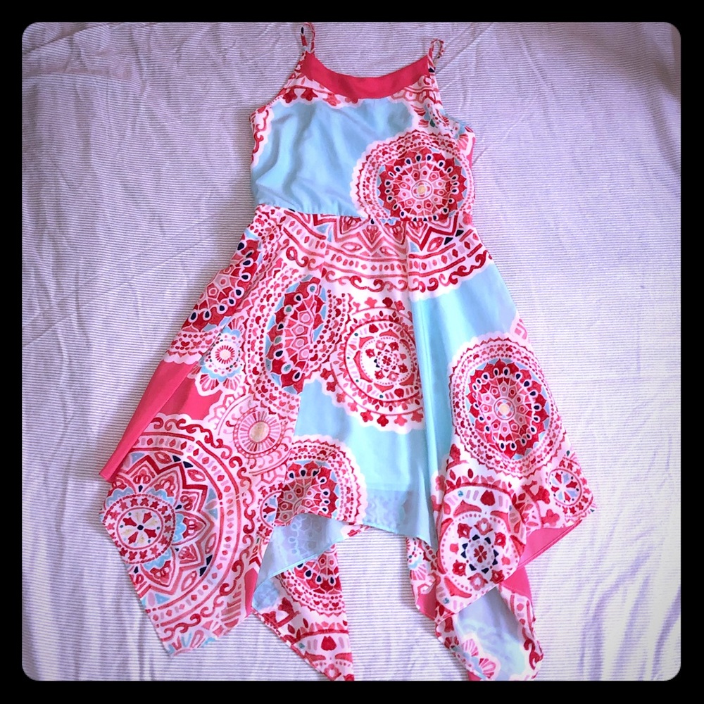 Colorful girls dress